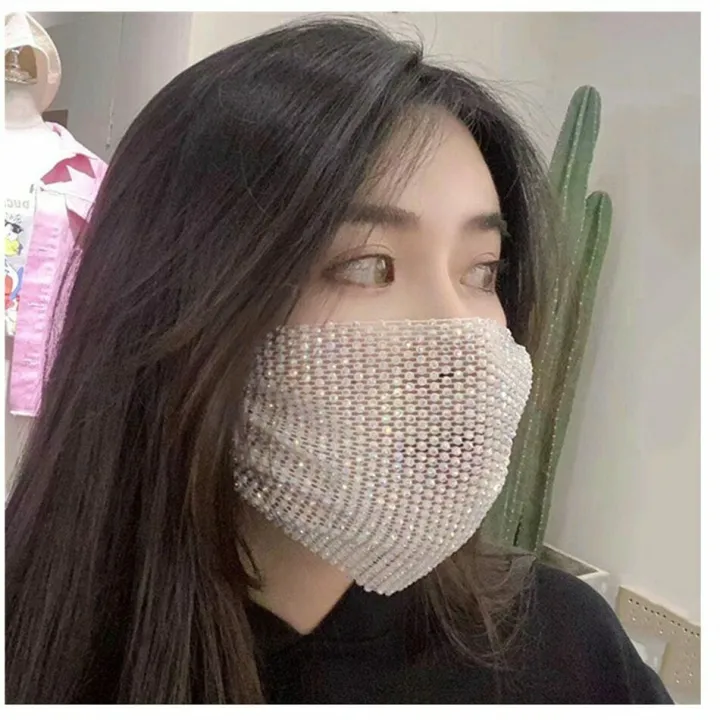 Korean%20version%20of%20women's%20face%20mask%20diamond%20glitter%20mask%20women's%20sequin%20glitter%20rhinestone%20mask%20reusable%20mask%20-%20Image%205