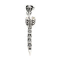 Vintage Punk Rock Style Scorpion Rings / Funny Movable Hinged Scorpion Tail Ring / Cool Personalized Party Rings / Popular Unique Jewelry Accessories. 