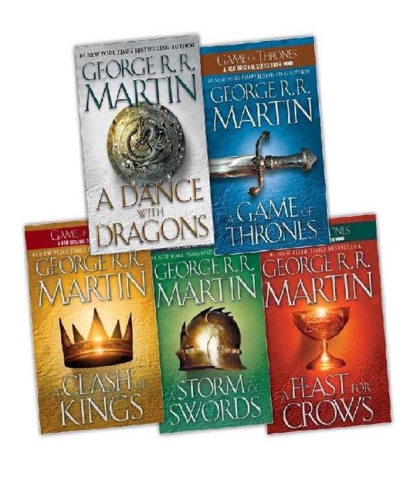 Ebook Game of Thrones Ebook George R Martin’s (Song of Ice and Fire) complete 1-5 set