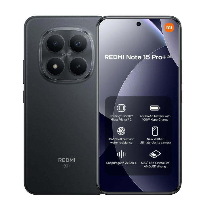 Redmi Note 15 Pro Plus || 12GB Ram 512GB Rom || 6500mAh Battery