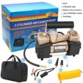 Portable Heavy Duty 2 Cylinder Air Compressor 12V 628-4X4. 