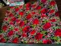 pure cotton printed Razai Cover with zip. 