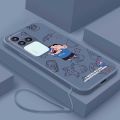 VIVO V30 Pro v30Pro 5G Crayon Shin-chan Soft Phone Case Cartoon Straight Liquid Silicon Cover Casing. 