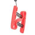 Packet Size Hand Gripper In (Z Shape) Premium Quality Anti-Slip Single Hand Gripper Waist Developer Heavy Grip Hand Grip Strength Training Tool Device Steel Plastic Sponge. 