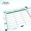 Weekly Meal Planner A4 Size Laminate With Board Marker wall planner. 