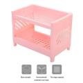Double Layer Storage Rack Desk Organizer Shelf Desk Accessories Holder Office School Bedroom Bathroom Kitchen. 