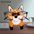 ECHIDNA Glasses Holder Animal Shape Cute Fox Pig Cat Dog Glasses Display Stand. 