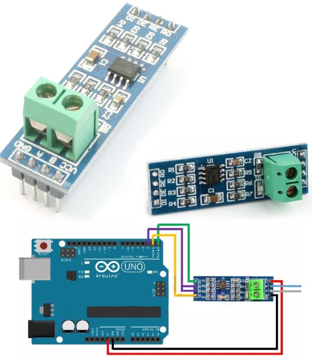 MAX485 TTL to RS485 RS-485 Module Converter