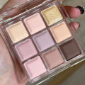 Smoky Eyes Eyeshadow Palette Black Dark Eye Makeup Palette Long Lasting Chocolate Glitter Eye Shadows Korean Party Stage Makeup. 