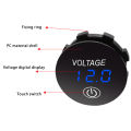 Digital Voltage Meter-1 * Voltmeter with Touch-ON OFF Switch
2 * Wiring plug-Black. 