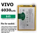Vi vo Y91 / Y91C / Y93 / Y95 Battery Replacement B-F3 Battery with 4030mAh Capacity _ Silver. 