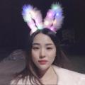 Velentines Days Hair Band Artificial Feather Lad LED Light-Up Bunny Rabbit Ears Headband Glowing Hair Band For Holiday Party Gift Christmas New Year 2022. 