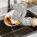 Steel Wire Dishwashing Cleaning Gloves. 