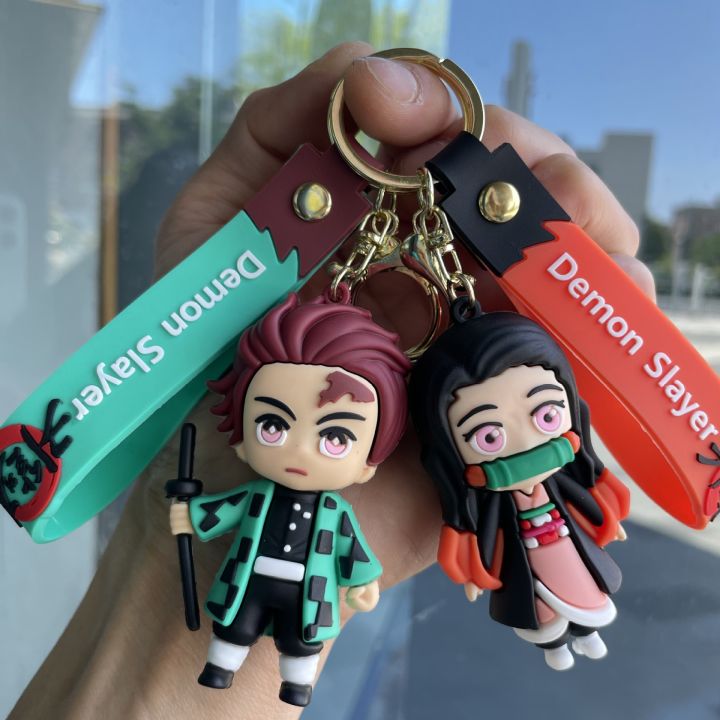 Cartoon%20Anime%20Demon%20Slayer%20Silicone%20Key%20Chain%20Keychain%20Pendant%20Anime%20Keychain%20-%20Image%202