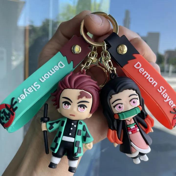 Cartoon%20Anime%20Demon%20Slayer%20Silicone%20Key%20Chain%20Keychain%20Pendant%20Anime%20Keychain%20-%20Image%202