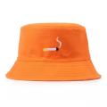 Embroidery Bucket Hat For Men Women Hip Hop Fisherman Hat Flat Hat. 