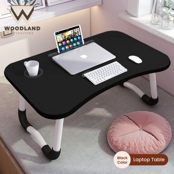 Ergonomic%20Portable%20Laptop%20Desk%20with%20Drink%20Holder%20and%20Adjustable%20Stand%20Furniture%20Laptop%20Table%20in%20Dark%20Brown%20andBlack%20Multipurpose%20Wooden%20Laptop%20Table%20%20Portable%20Foldable%20Study%20Desk%20for%20Bed%20&%20Sofa%20%20Ergonomic%20Design%20with%20Cup%20Holder%20Hooks%20&%20Slot%20-%20Image%204
