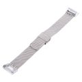 (Ready Stock)For Fitbit Charge 5 Milan Steel Double Buckles Strap Watch Band. 