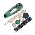 Trendy Hair Clips Set For Women - Korean Hairpins Hairclips - Hair Accessories - 4 Pieces. 