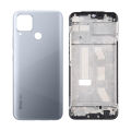 Realme C15 Rear Complete Body Casing Housing Replacement For Realme C15 - Silver. 