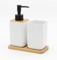 IKEA STORAVAN Polypropylene Plastic 3-piece Bathroom Sets (Soap Dispenser, Toothbrush Holder & Soap Dish) (Grey). 