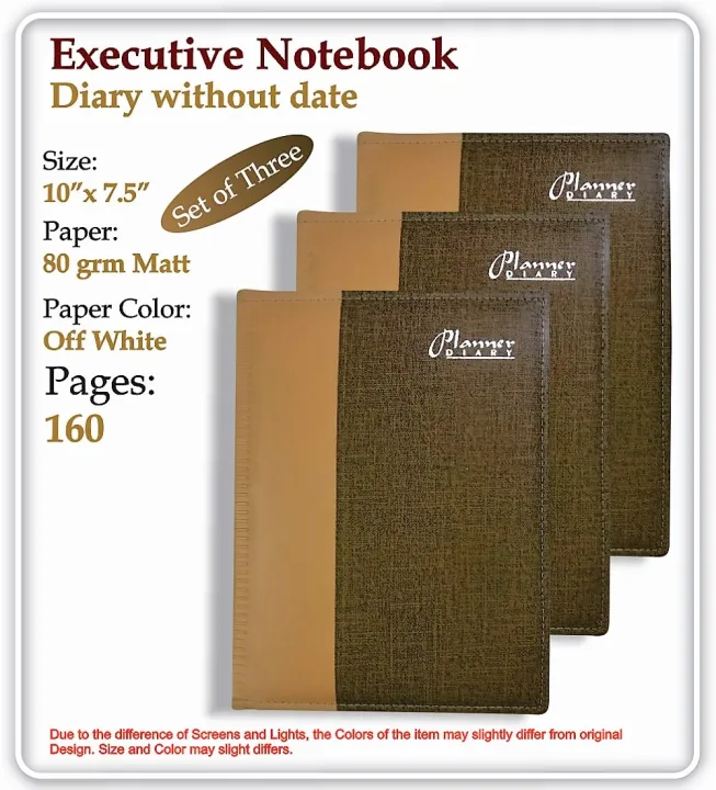 Set%20of%20three%20Executive%20Notebook%20Diary%20Size%20(10"%20x%207.5")%20without%20date%20-%20Image%202