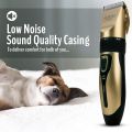 Dog Clipper, Low Noise Pet Clippers Rechargeable Cordless Cat and Dog Trimmer Professional Dog Shaver Set with 6 Comb Guides Scissors Other Animals. 