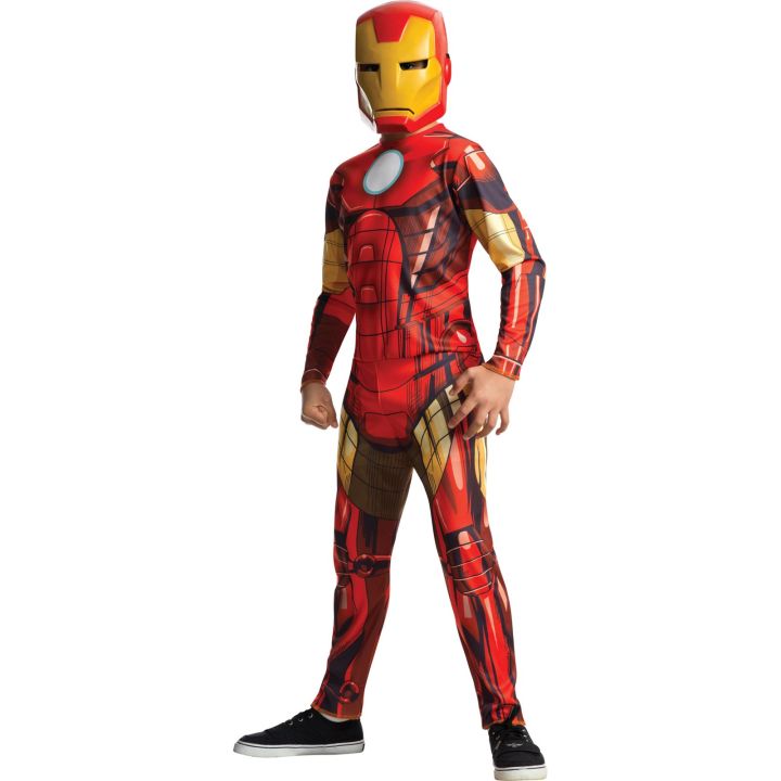 Ironman Muscular Premium Quality Padded Dress Costume For Kids Of 3 To 11 Years.