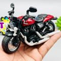 Diecast Heavy Bike Toy Model Light & Sound Pull Back Multicolor. 