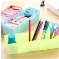 1 Pc 5-Grid Multipurpose Divider Storage Box, Adjustable Organizer for Drawers and Shelves. 