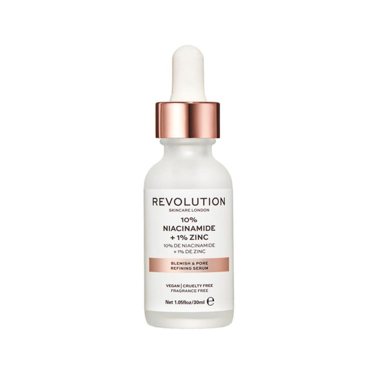 Makeup Revolution London - Skincare Blemish And Pore Refining Serum 10% Niacinamide + 1% Zinc 30ml