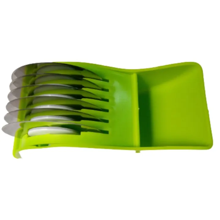 SMART%20TRADERS%20Herb%20Roller%20Mincer%20Manual%20Hand%20Cutter%20with%206%20Stainless%20Steel%20Blade%20Kitchen%20vegetable%20chop%20-%20Image%204