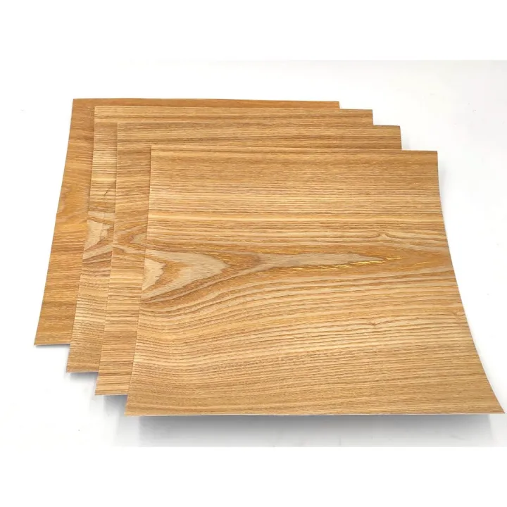 Techmanistan Ash Wood Self Adhesive Peel & Stick Textured Wood Look Sticker Panels for DIY Installation