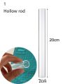Shaping Sticks Cylindrical Ceramic Clay Roller Transparent Acrylic Rod Pottery Tools. 