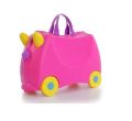 Kids Travel Trunki Trixie Suitcase Evergreen Fun Case Trunk Case Bag Luggage with Wheels. 