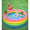 3 Ring Inflatable Soft Swimming Bathtub For Kids 86cm x 25cm. 