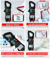 AC Clamp /Solar DC Meter WinAPEX 8204 Digital Clamp Meter AC Ampare DC Ampare Meter Clamp meter ET8204 Fully Automatic Digital Clamp Meter By GBS. 