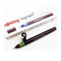 Rotring Isograph mapping pen 0.20mm nib size. 