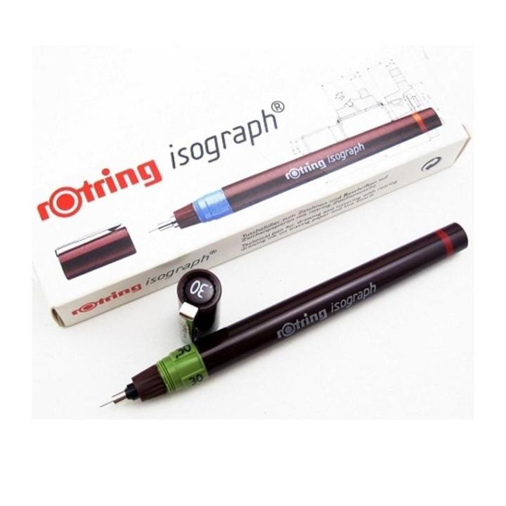 Rotring Isograph mapping pen 0.20mm nib size