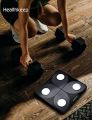Body Fat Scale Smart BMI Scale Digital Bathroom Wireless Weight Scale, Body Composition Analyzer with Smartphone App with Bluetooth, 396 lbs (deep Black). 
