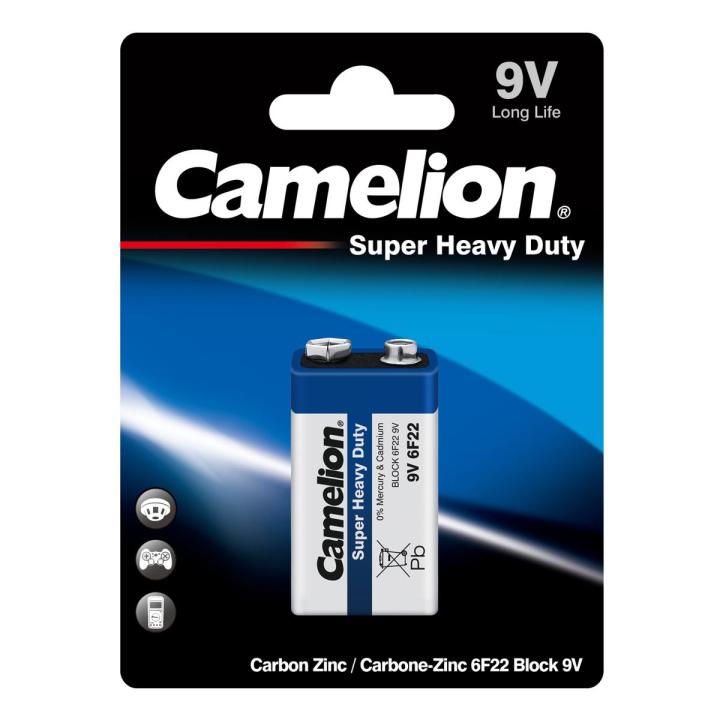 Camelion super heavy duty batteries - 6F22 9V (12 batteries)