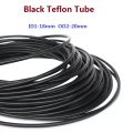Black Teflon Tube 1-18mm PTFE Tube High Temperature Resistant Corrosion Ptfe Tube-1/2 Meter. 