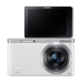 Samsung NX Mini 20.5MP CMOS Smart WiFi & NFC Mirrorless Digital Camera with 9mm Lens and 3 Flip Up LCD Touch Screen (White). 