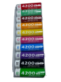 3,7v 18650 rechargeable battery cell Imported Heavy duty battery. 