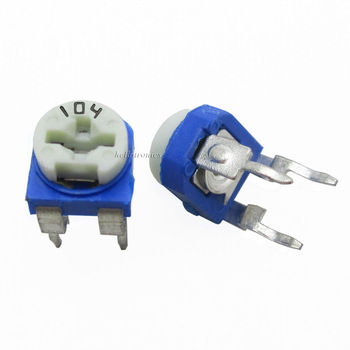 Pack of 5 - 100K Ohm (104) Variable Resistor - Trimpot Potentiometer
