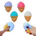 Colorful Pressure Balls Toys Cute Ice Cream Anti Stress TPR Squeeze Squishy Pressure Release Pinch Toys for Children Adults Gift. 