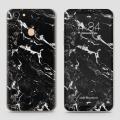 Oppo F5 Skin - SkinLee HQ Vinyl Skin Wrap (Not Cover) - Black Liquid Marble - SKINLEE-107-2-94-95. 