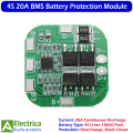 4S 20A BMS HX-4S-A20 Battery Protection Board for 18650 Li-ion Pack, Overcharge & Short Circuit Safety by Electrica. 