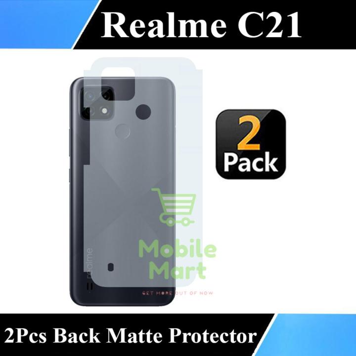 Realme C21 Back Matte Protection Soft Skin Sheet Soft Film Protection For Realme C21 - 2Pcs