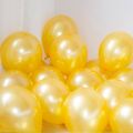 Pack of 24 - Latex Matte Finish Golden Balloons (Gold Premium Latex Balloons - Great for Kids, Adult Birthdays, Weddings, Receptions, Baby Showers, Water Fights, or Any Celebration). 